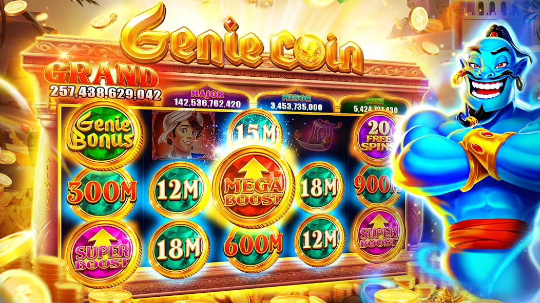 House of Slots - Casino Games (Хаус оф Слотс)  [МОД Все открыто] Screenshot 3