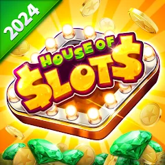 Взломанная House of Slots - Casino Games (Хаус оф Слотс)  [МОД Все открыто] - полная версия apk на Андроид