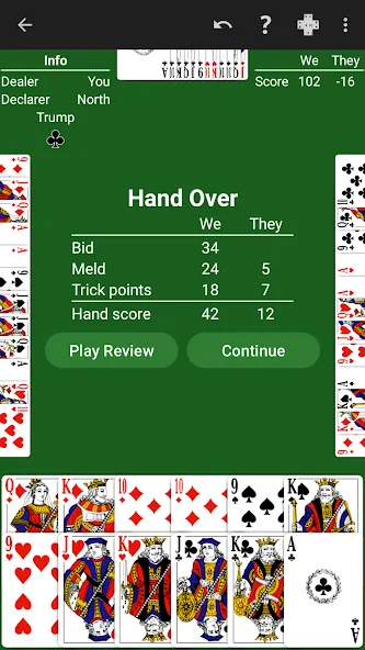 Pinochle - Expert AI (Пиночле)  [МОД Все открыто] Screenshot 3