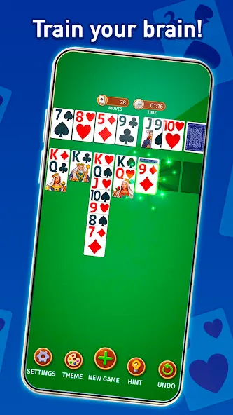 Solitaire: Classic Card Game (Клондайк Солитер)  [МОД Unlimited Money] Screenshot 2