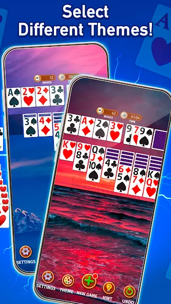 Solitaire: Classic Card Game (Клондайк Солитер)  [МОД Unlimited Money] Screenshot 4