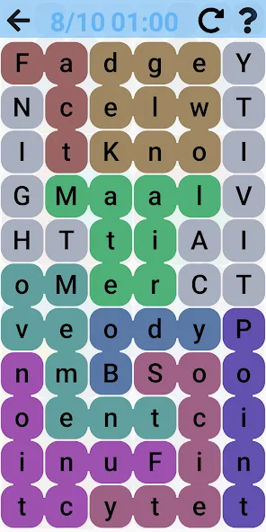 Word Quest: Puzzle Search  [МОД Все открыто] Screenshot 4