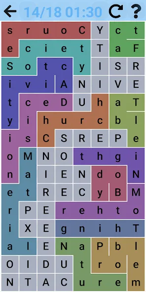 Word Quest: Puzzle Search  [МОД Все открыто] Screenshot 5