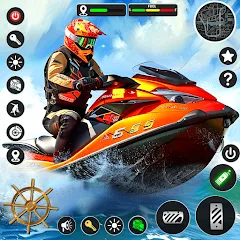 Взлом Jetski Boat Racing: Boat Games (Джетски Гонки на лодках)  [МОД Меню] - последняя версия apk на Андроид