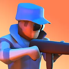 Скачать взломанную GUNS UP! Mobile War Strategy  [МОД Бесконечные монеты] - стабильная версия apk на Андроид