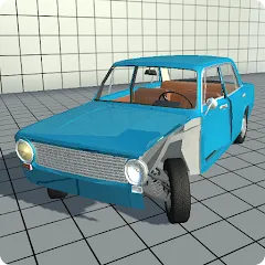 Взлом Simple Car Crash Physics Sim (Симулятор физики простого автомобильного столкновения)  [МОД Все открыто] - последняя версия apk на Андроид