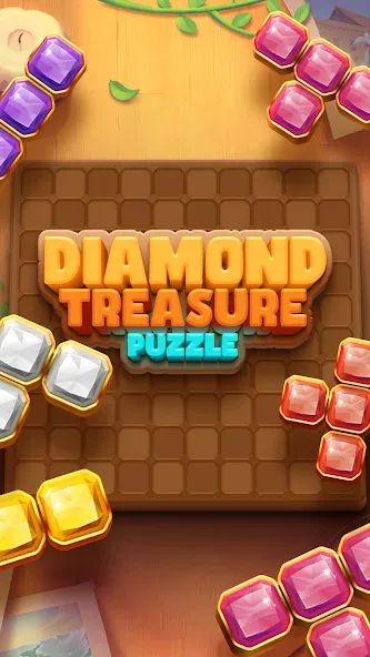 Diamond Treasure Puzzle (Даймонд Треже Пазл)  [МОД Unlimited Money] Screenshot 1