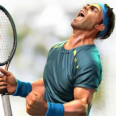 Взломанная Ultimate Tennis: 3D online spo (Ультимейт Теннис)  [МОД Unlocked] - стабильная версия apk на Андроид