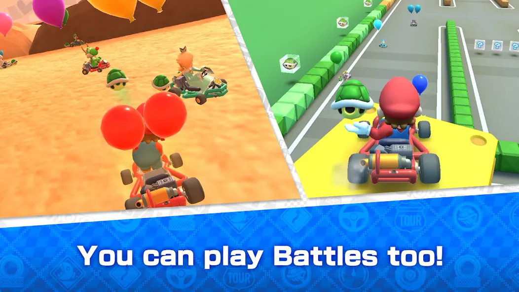 Mario Kart Tour (Марио Карт Тур)  [МОД Menu] Screenshot 1