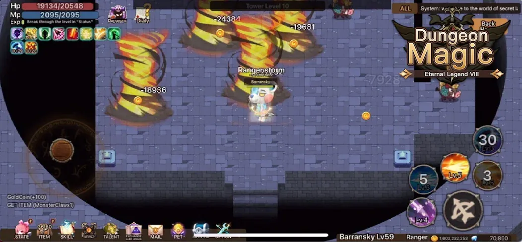 Magic Dungeon:Fallen Angel (Мэджик Данжен)  [МОД Unlocked] Screenshot 1