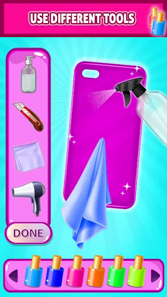 Mobile Phone Case DIY  [МОД Много денег] Screenshot 5