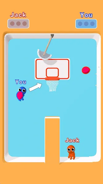 Basket Battle (БаскетБатл)  [МОД Бесконечные монеты] Screenshot 4