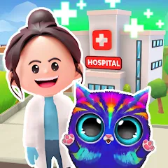 Скачать взлом Cute Animals: Pet Doctor (Мрдж Кьют Энималс)  [МОД Бесконечные монеты] - полная версия apk на Андроид