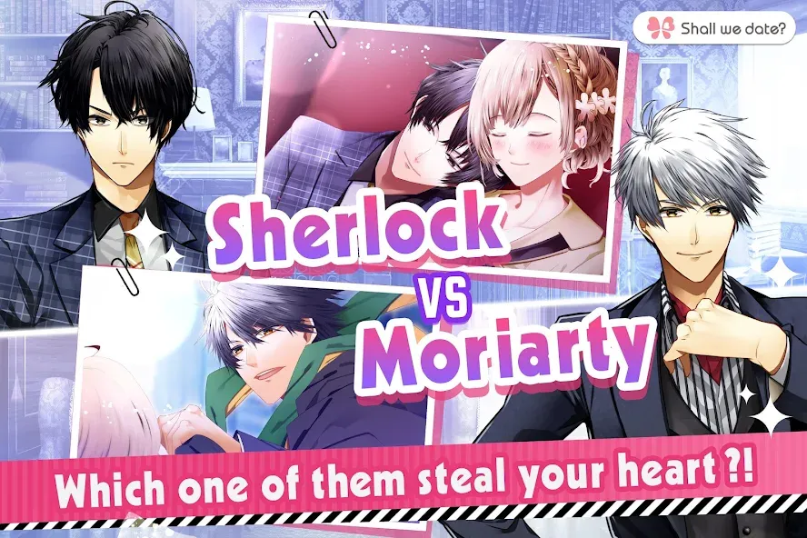 Guard me, Sherlock! - otome  [МОД Unlimited Money] Screenshot 3