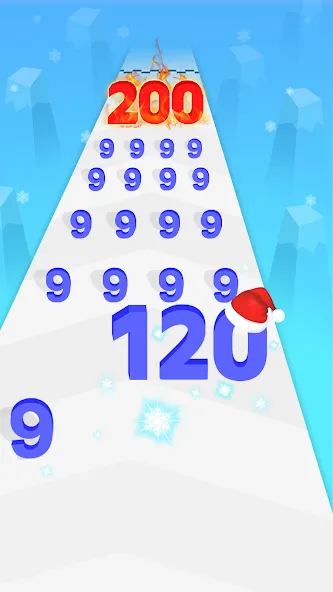 Number Merge: Run Master 3D (Намбер Мердж)  [МОД Menu] Screenshot 2