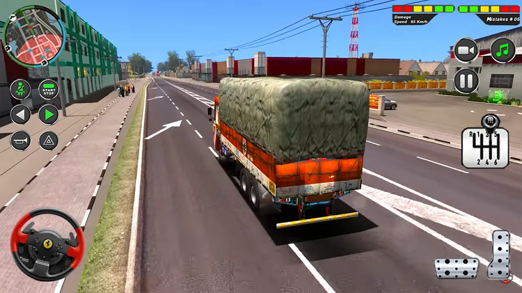 Indian Heavy Truck Delivery 3D  [МОД Mega Pack] Screenshot 2