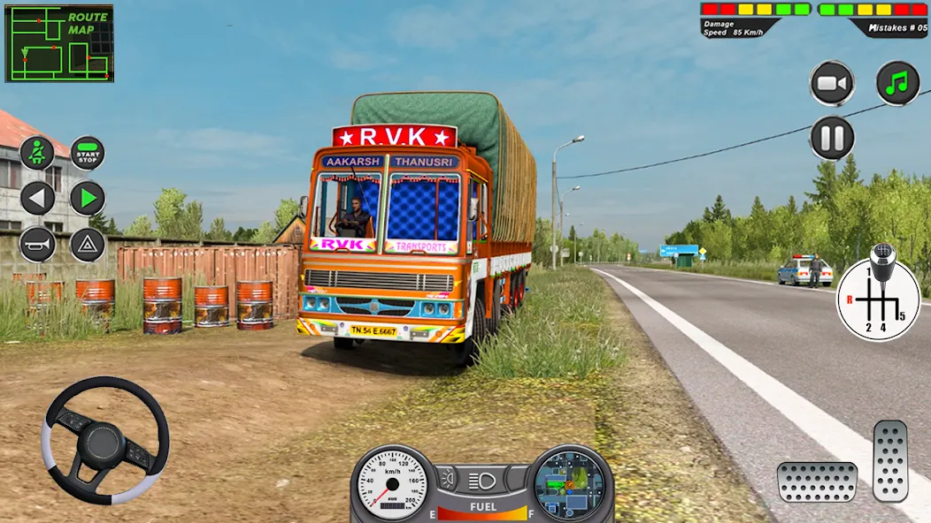 Indian Heavy Truck Delivery 3D  [МОД Mega Pack] Screenshot 5