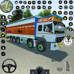 Скачать взломанную Indian Heavy Truck Delivery 3D  [МОД Mega Pack] - полная версия apk на Андроид