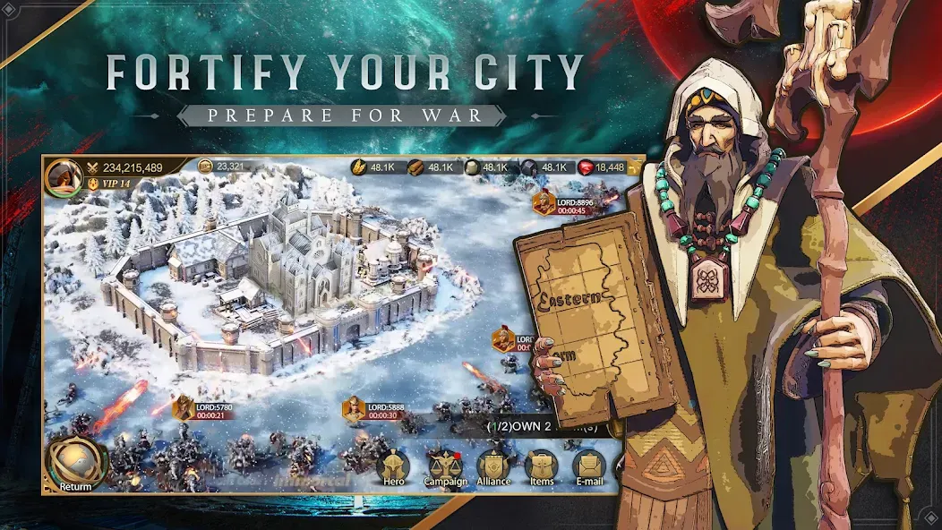 Land of Empires: Immortal (Лэнд оф Эмпайрс)  [МОД Menu] Screenshot 2