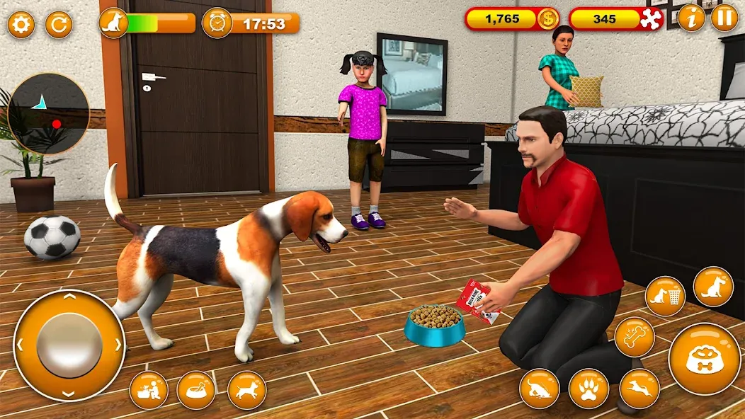 Pet Dog Family Adventure Games  [МОД Меню] Screenshot 3