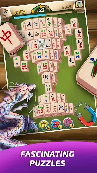 Mahjong Village  [МОД Unlimited Money] Screenshot 1