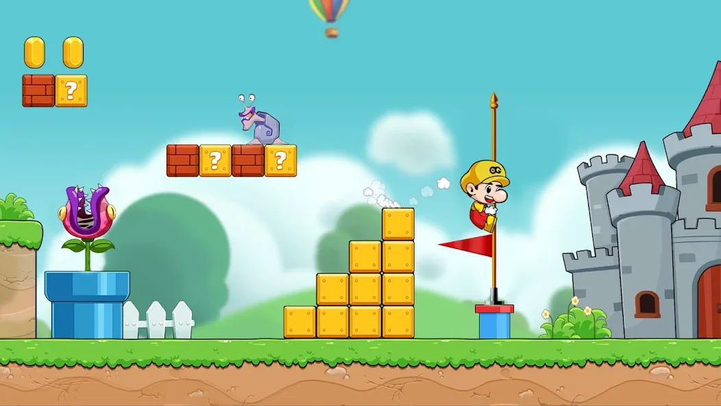 Bean's World Super: Run Games  [МОД Menu] Screenshot 3