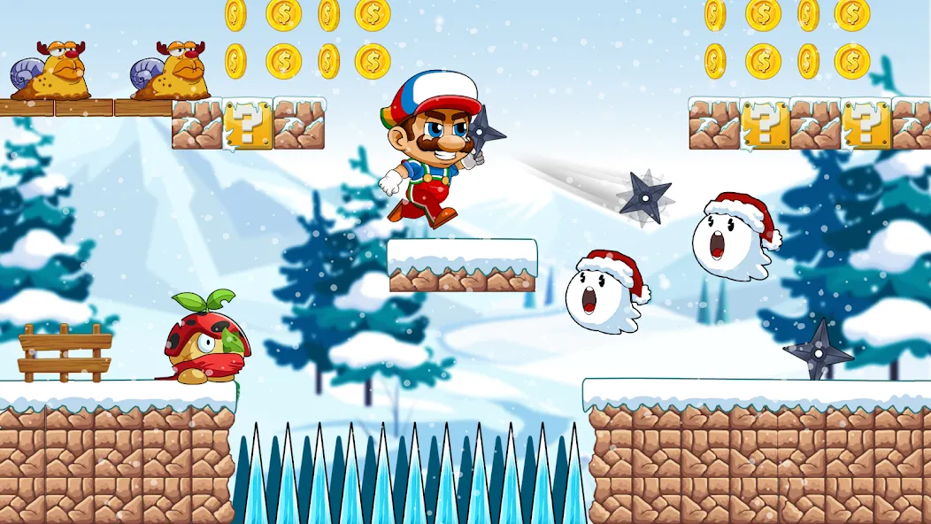 Super Bean Bros: Running Games (Супер Бин Приключение)  [МОД Unlimited Money] Screenshot 4