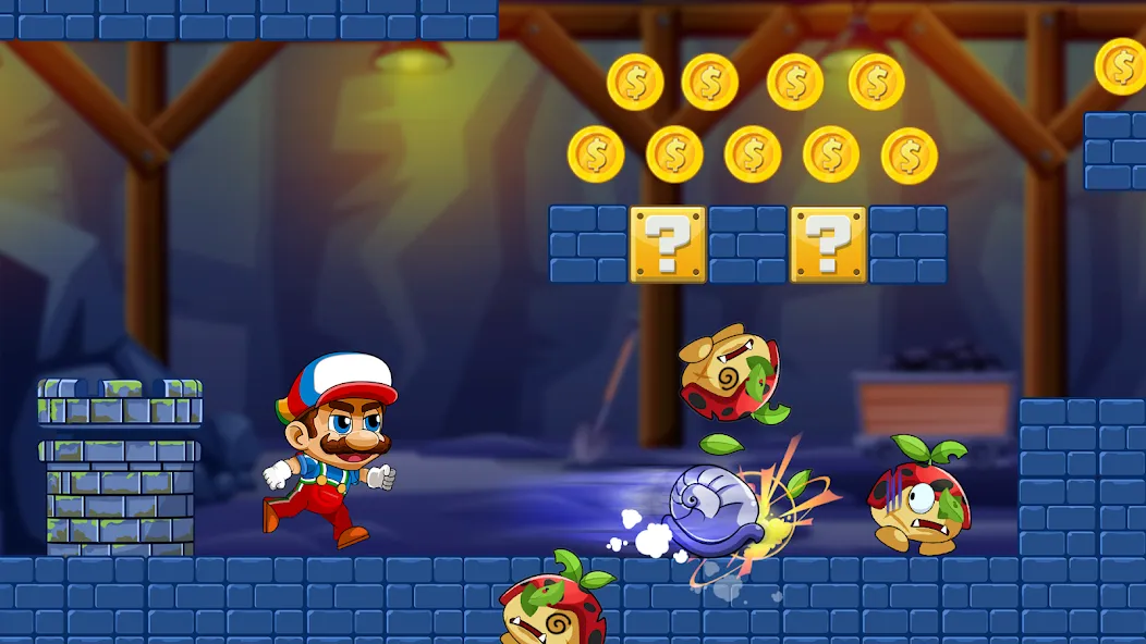 Super Bean Bros: Running Games (Супер Бин Приключение)  [МОД Unlimited Money] Screenshot 5