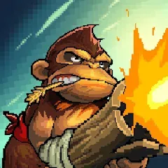 Взломанная Apes vs. Zombies  [МОД Mega Pack] - последняя версия apk на Андроид