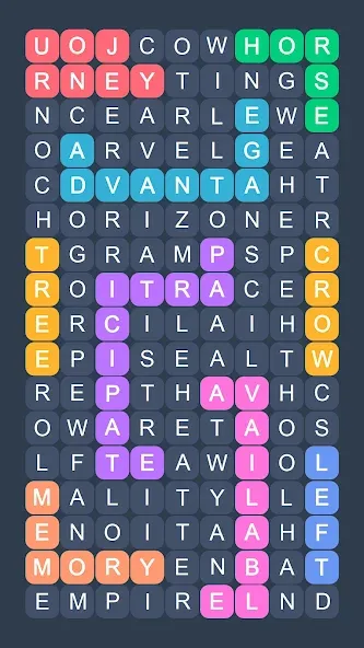 Word Search - Evolution Puzzle  [МОД Все открыто] Screenshot 5