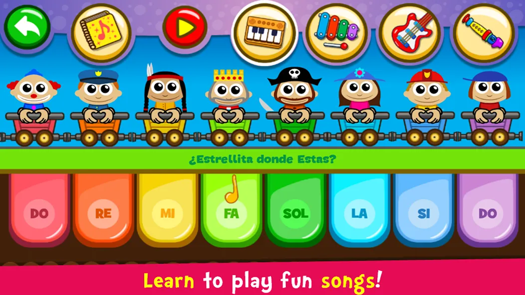 Piano Kids - Music & Songs  [МОД Unlocked] Screenshot 5