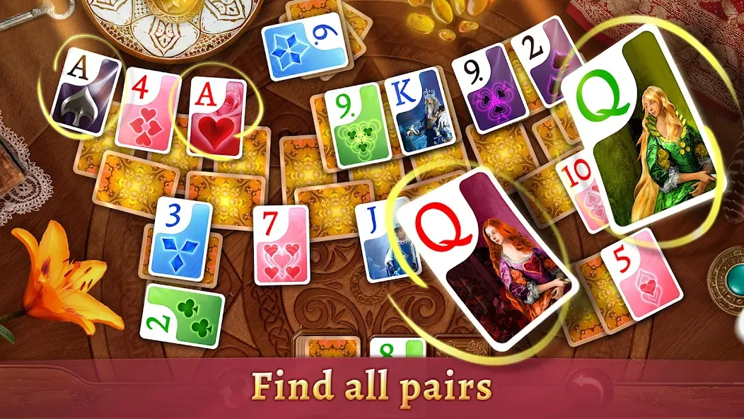 Solitaire Dreams: Card Games (Солитер Дримс)  [МОД Unlimited Money] Screenshot 1