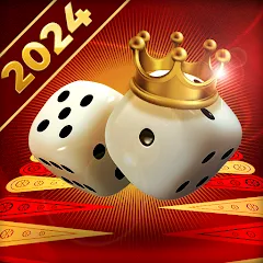 Взломанная Backgammon King Online  [МОД Меню] - полная версия apk на Андроид