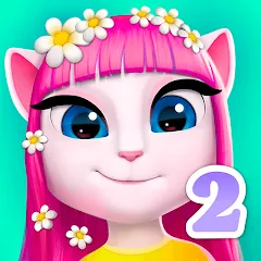 Взломанная My Talking Angela 2  [МОД Unlimited Money] - полная версия apk на Андроид