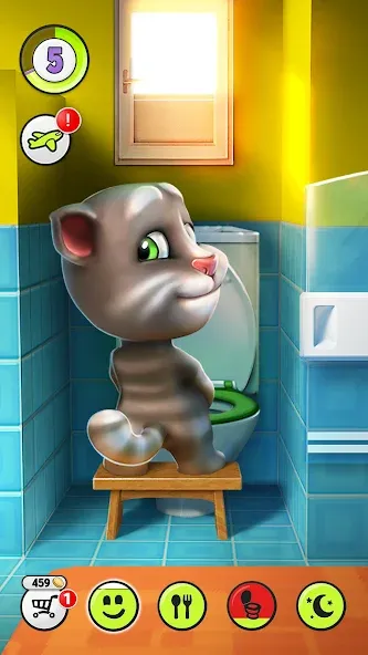 My Talking Tom  [МОД Все открыто] Screenshot 2