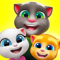 Взлом My Talking Tom Friends  [МОД Все открыто] - последняя версия apk на Андроид