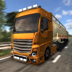 Скачать взлом European Truck Simulator (Юро Трак Драйвер)  [МОД Mega Pack] - последняя версия apk на Андроид