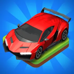 Скачать взлом Merge Car - Idle Merge Cars (Мердж Кар)  [МОД Много монет] - полная версия apk на Андроид