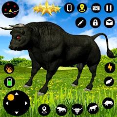 Взлом Angry Bull Attack Fight Games (Ангри Булл Атак Файт Геймс)  [МОД Unlimited Money] - полная версия apk на Андроид