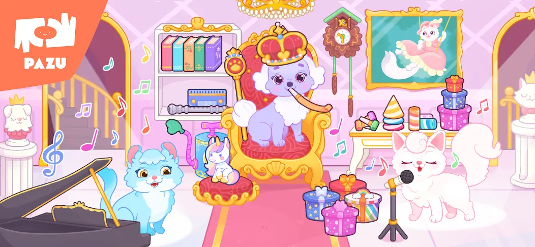 Princess Palace Pets World  [МОД Бесконечные монеты] Screenshot 4