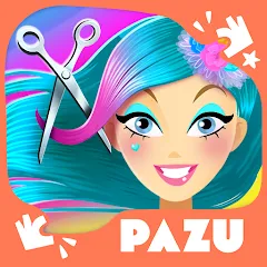 Взломанная Girls Hair Salon Unicorn  [МОД Бесконечные деньги] - стабильная версия apk на Андроид