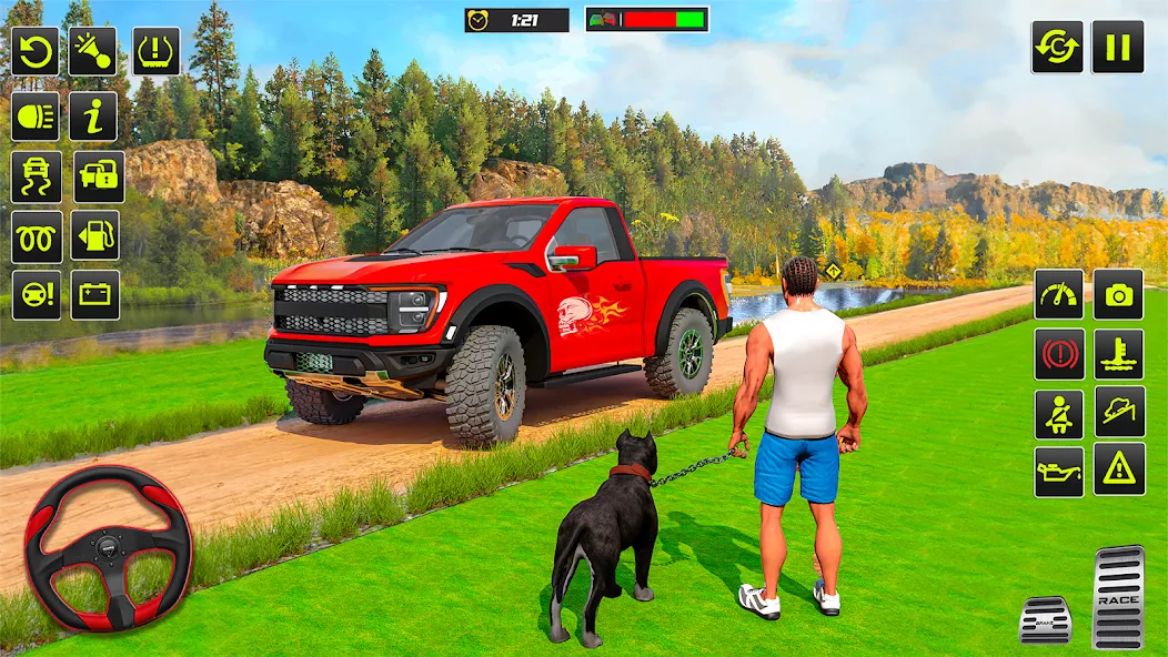 Offroad 4x4 Jeep Driving Game  [МОД Меню] Screenshot 1