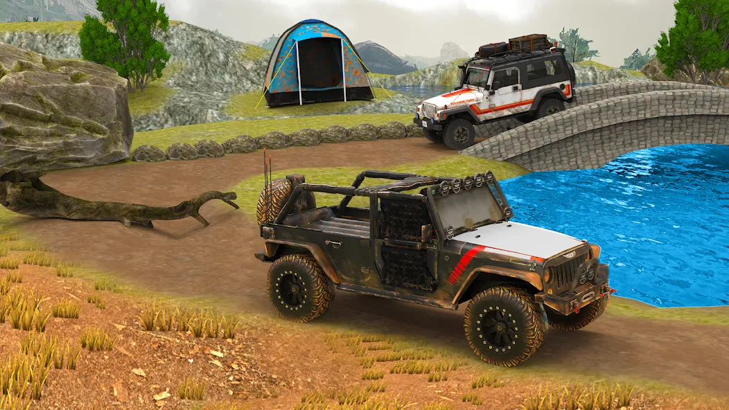 Offroad 4x4 Jeep Driving Game  [МОД Меню] Screenshot 3