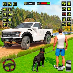 Взлом Offroad 4x4 Jeep Driving Game  [МОД Меню] - полная версия apk на Андроид