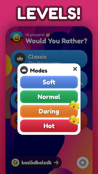 Would You Rather ?  [МОД Много монет] Screenshot 4