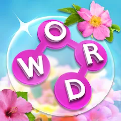 Взломанная Wordscapes In Bloom (Вордскейпс Ин Блум)  [МОД Много денег] - последняя версия apk на Андроид