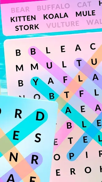 Wordscapes Search (Вордскейпс Серч)  [МОД Mega Pack] Screenshot 2