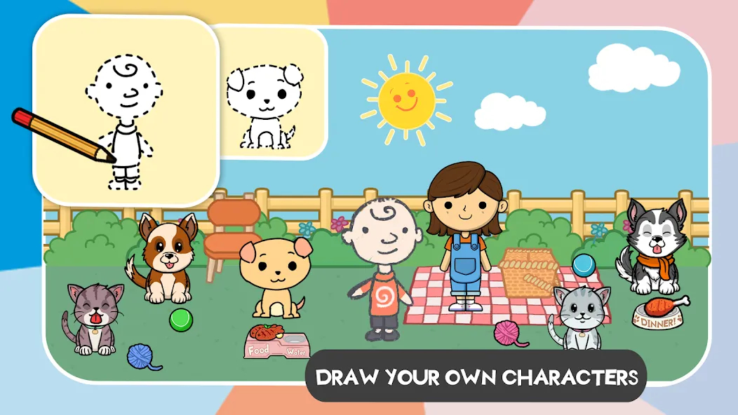 Lila's World:Create Play Learn  [МОД Много монет] Screenshot 4