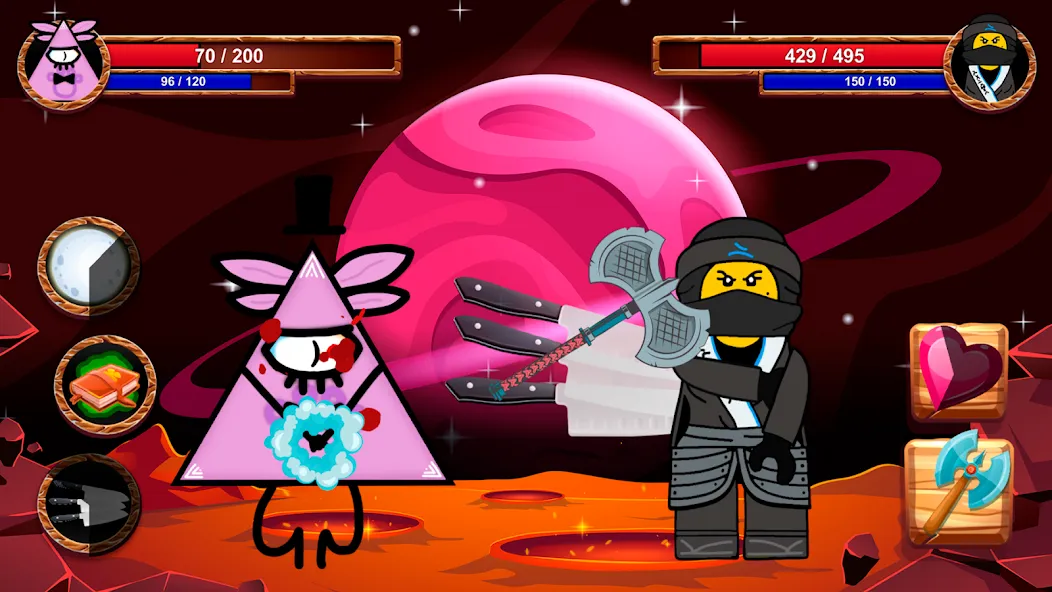 Cartoon Battle  [МОД Много монет] Screenshot 4