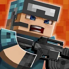 Скачать взломанную Pixel Combats 2: Gun games PvP  [МОД Unlimited Money] - полная версия apk на Андроид